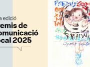 Carme Solé Vendrell dissenya el cartell dels Premis de Comunicació Local 2025