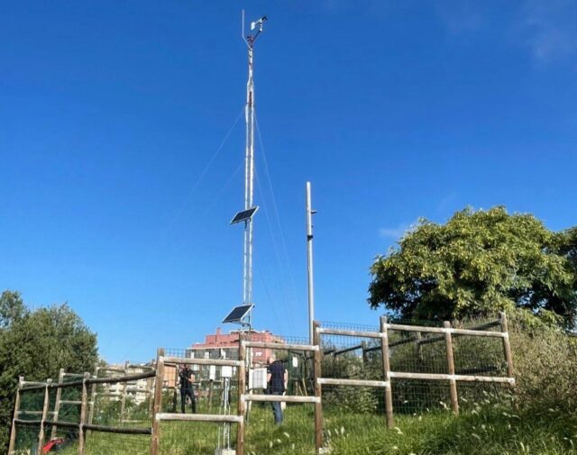 Instal·lada a Mataró una estació meteorològica automàtica
