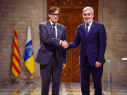 Els presidents Illa i Clavijo reforcen el compromís amb la política útil i el diàleg per afrontar reptes comuns