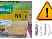 Notifiquen alerta alimentària per sopa Knorr amb objectes estranys