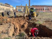 Inicien els treballs previs per a la reconstrucció de Can Fàbregas i de Caralt