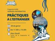 Xerrada sobre el programa ALMA per impulsar pràctiques a l’estranger per a joves