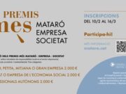 S’obre el termini per optar als Premis MÉS Mataró-Empresa-Societat 2026