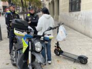 La Policia Local sanciona 575 conductors de VMP durant el 2025 per infraccions de trànsit