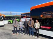 S’incorpora un nou bus elèctric a la línia C-10 que uneix Mataró i Barcelona