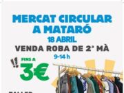 Mataró presenta un mercat circular per fomentar la reutilització tèxtil i el consum responsable