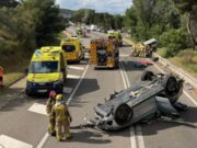 Un veí d’Argentona perd la vida en un accident frontal a l’N-II
