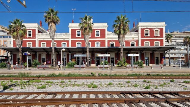 Imatge de l'estació de rodalies de Mataró